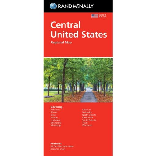 Rand McNally - Central US Folding Travel Map