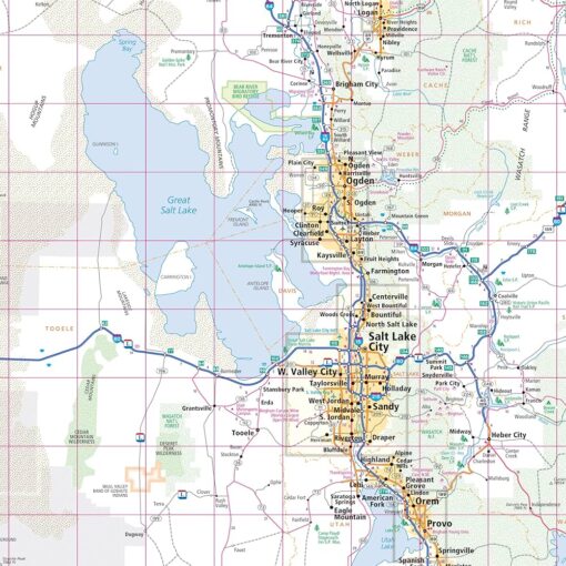 Rand McNally - Utah, Easy to Read - Folding Travel Map - Image 3