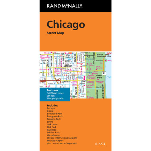 Rand McNally - Chicago, IL - Folding Travel Map