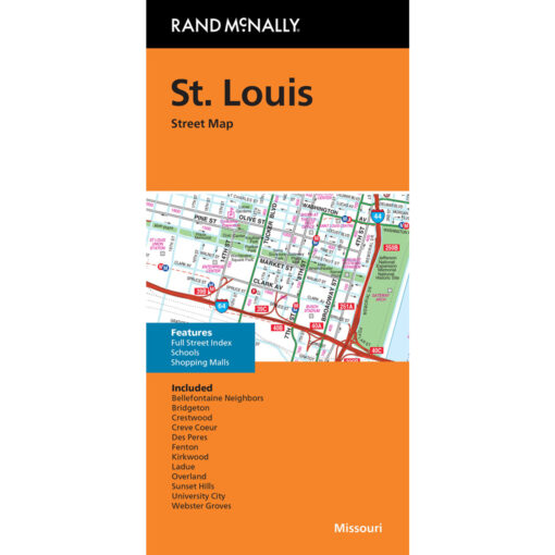 Rand McNally - St Louis, MO - Folding Travel Map