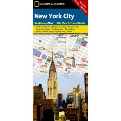 National Geographic - New York City - City Destination Folding Travel ...