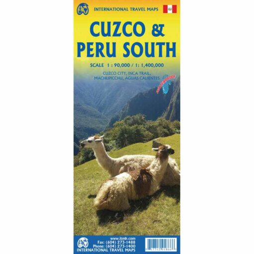 ITMB - Cuzco and Peru South - Folding Travel Map