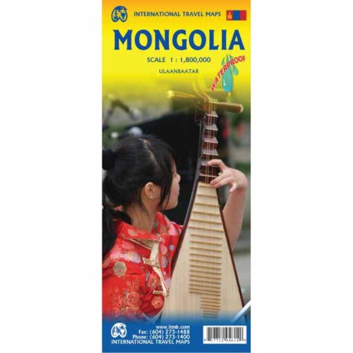 ITMB - Mongolia - Folding Travel Map