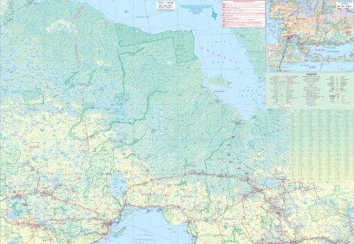 ITMB - Ontario - Folding Travel Map - Image 3