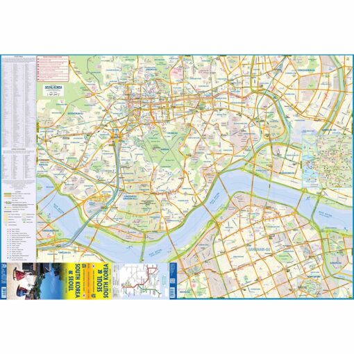 ITMB - South Korea and Seoul - Folding Travel Map - Image 3