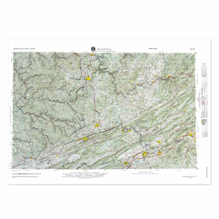 North Carolina Raised Relief Map by Hubbard Scientific - The Map Shop