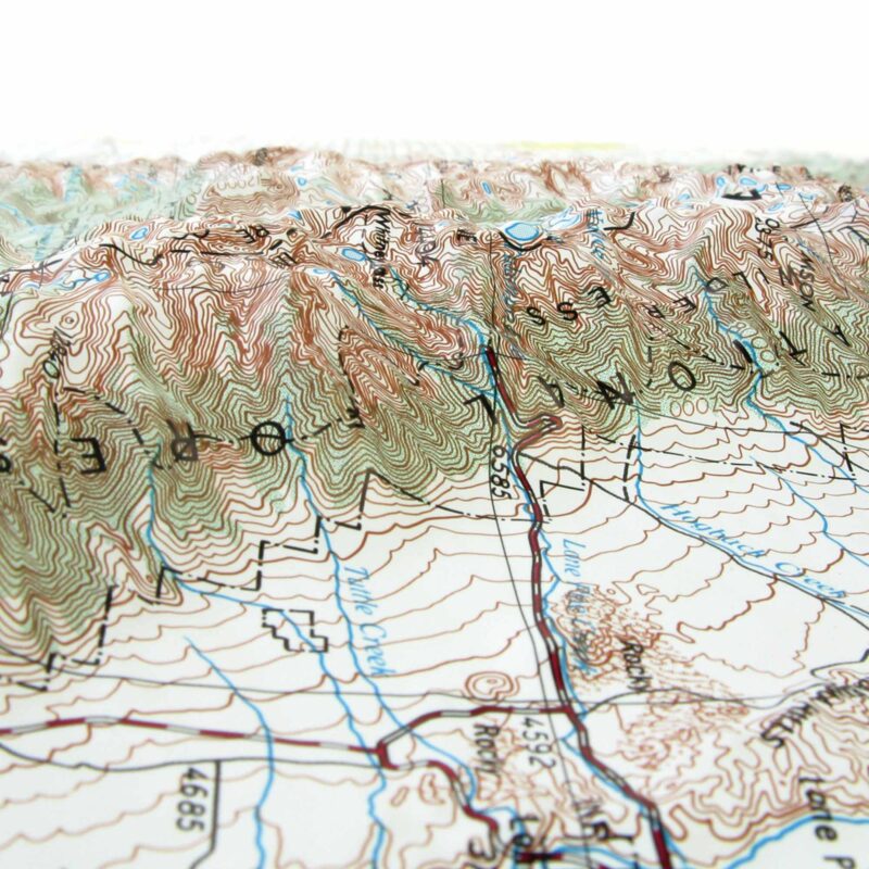 Grand Canyon Regional Raised Map by Hubbard Scientific - The Map Shop