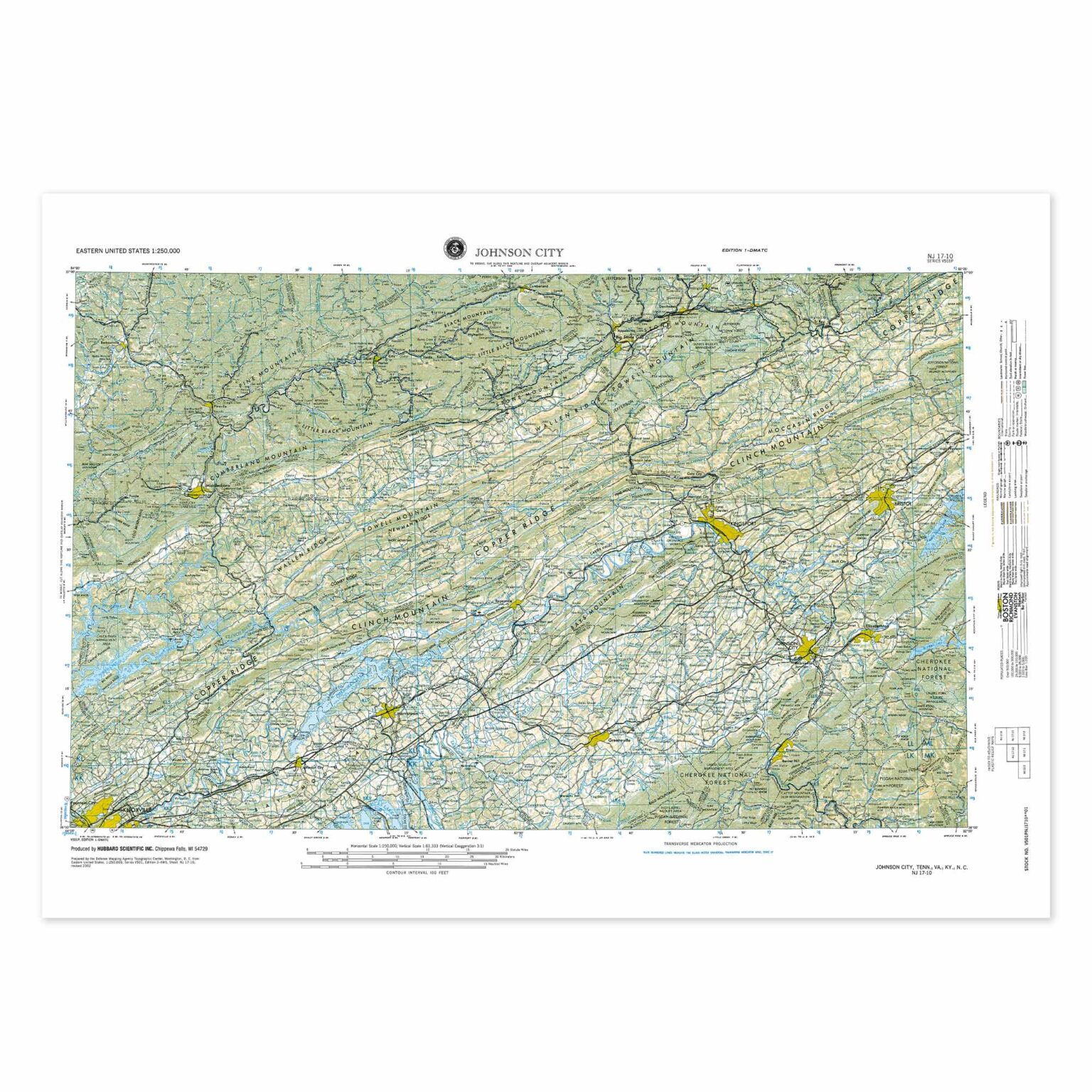 North Carolina Raised Relief Map by Hubbard Scientific - The Map Shop