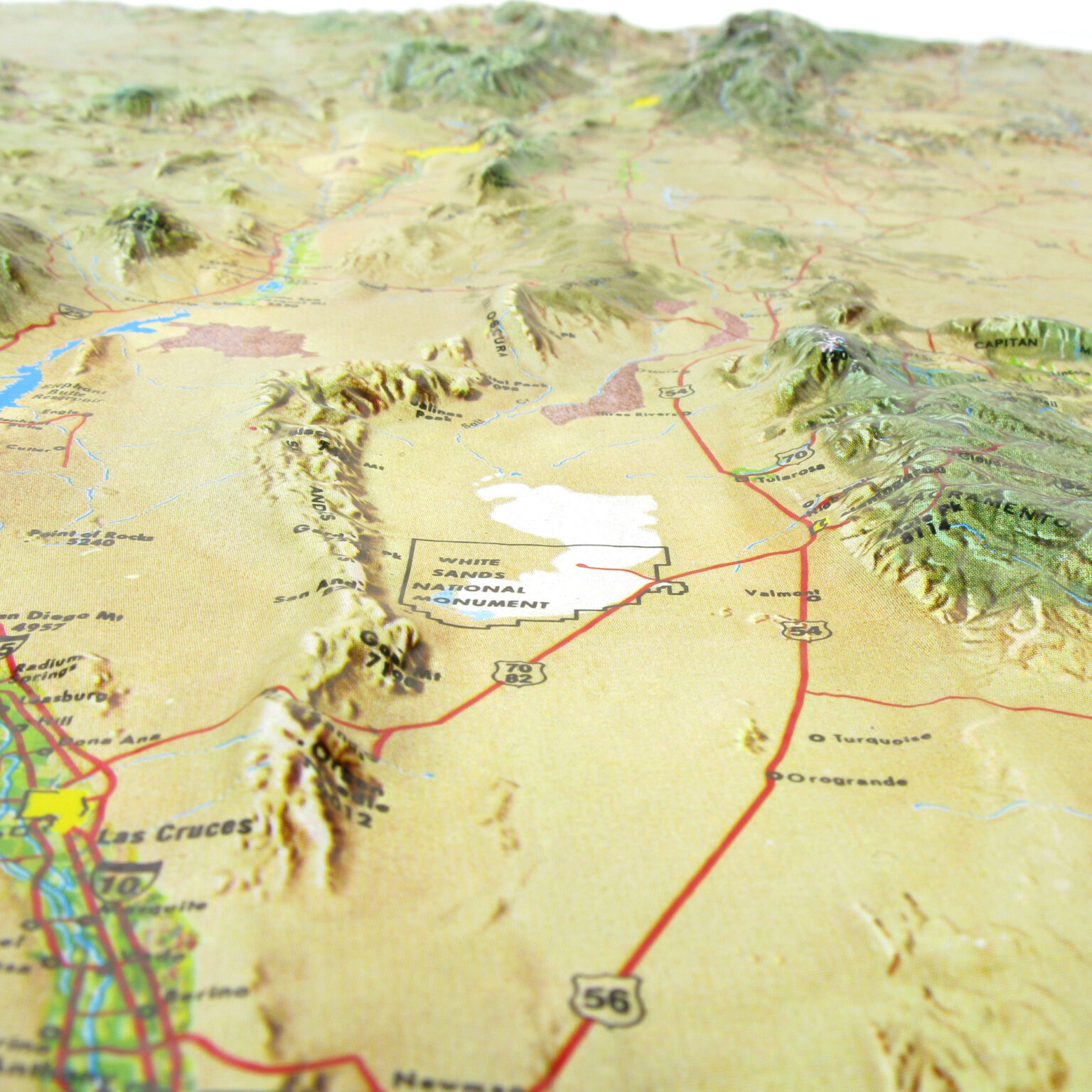 New Mexico Raised Relief Map By Hubbard Scientific The Map Shop   RR ST NM S1 1536x1536 