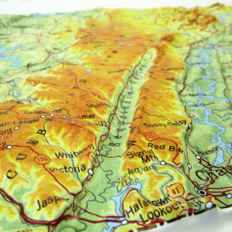 Tennessee Raised Relief Map By Hubbard Scientific The Map Shop   RR ST TN S2 800x800 