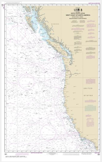 Waterproof Charts - North Florida Georgia North Carolina Offshore