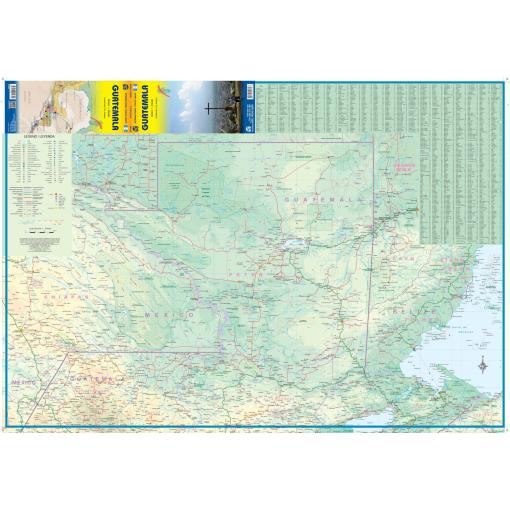 ITMB - Guatemala - Folding Travel Map - Image 2