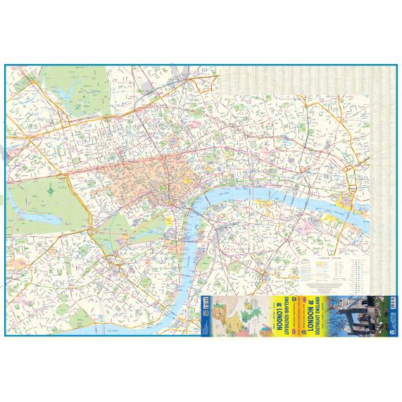 ITMB - London & Southeast England - Folding Travel Map - The Map Shop