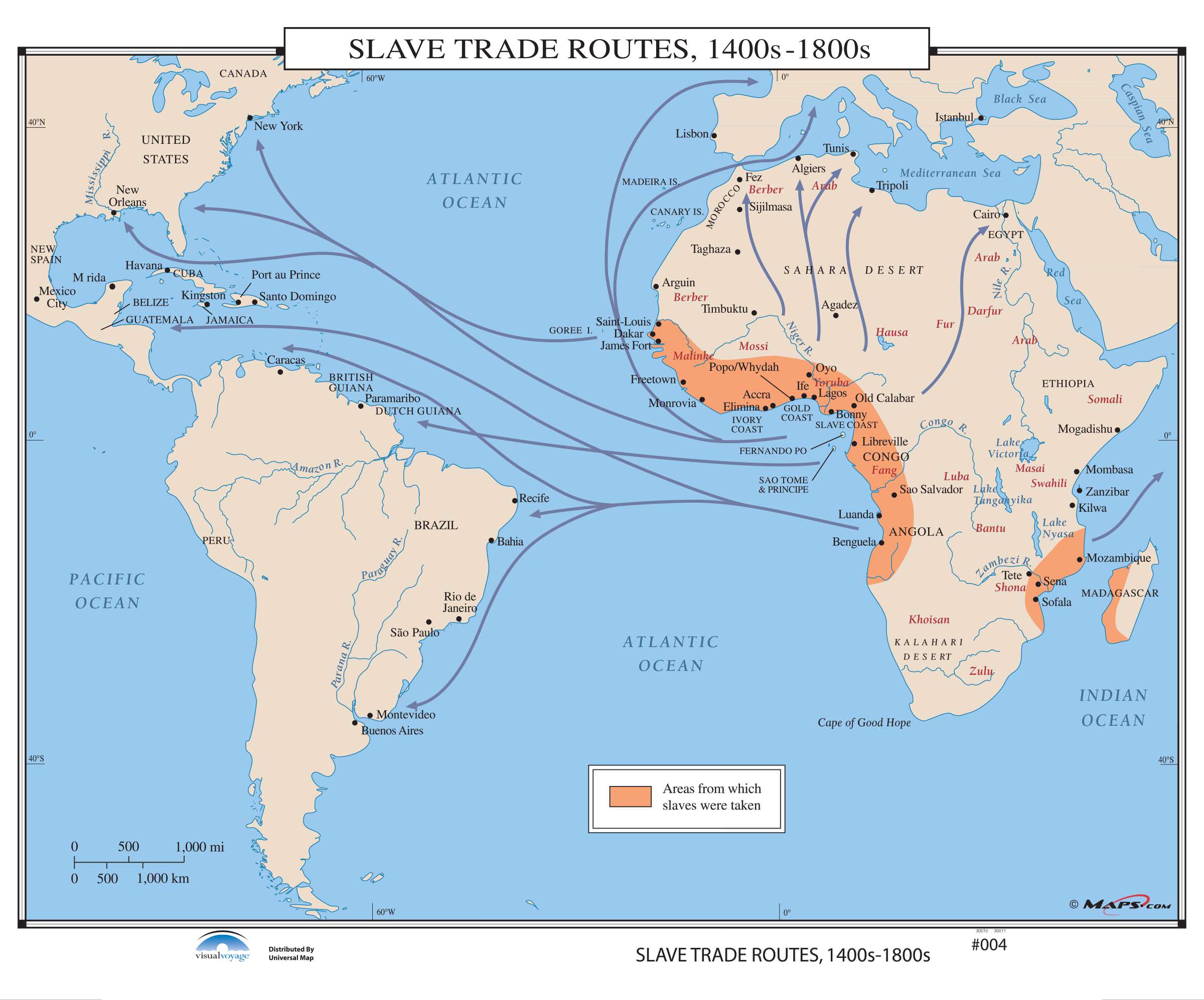 Slave Trade Routes