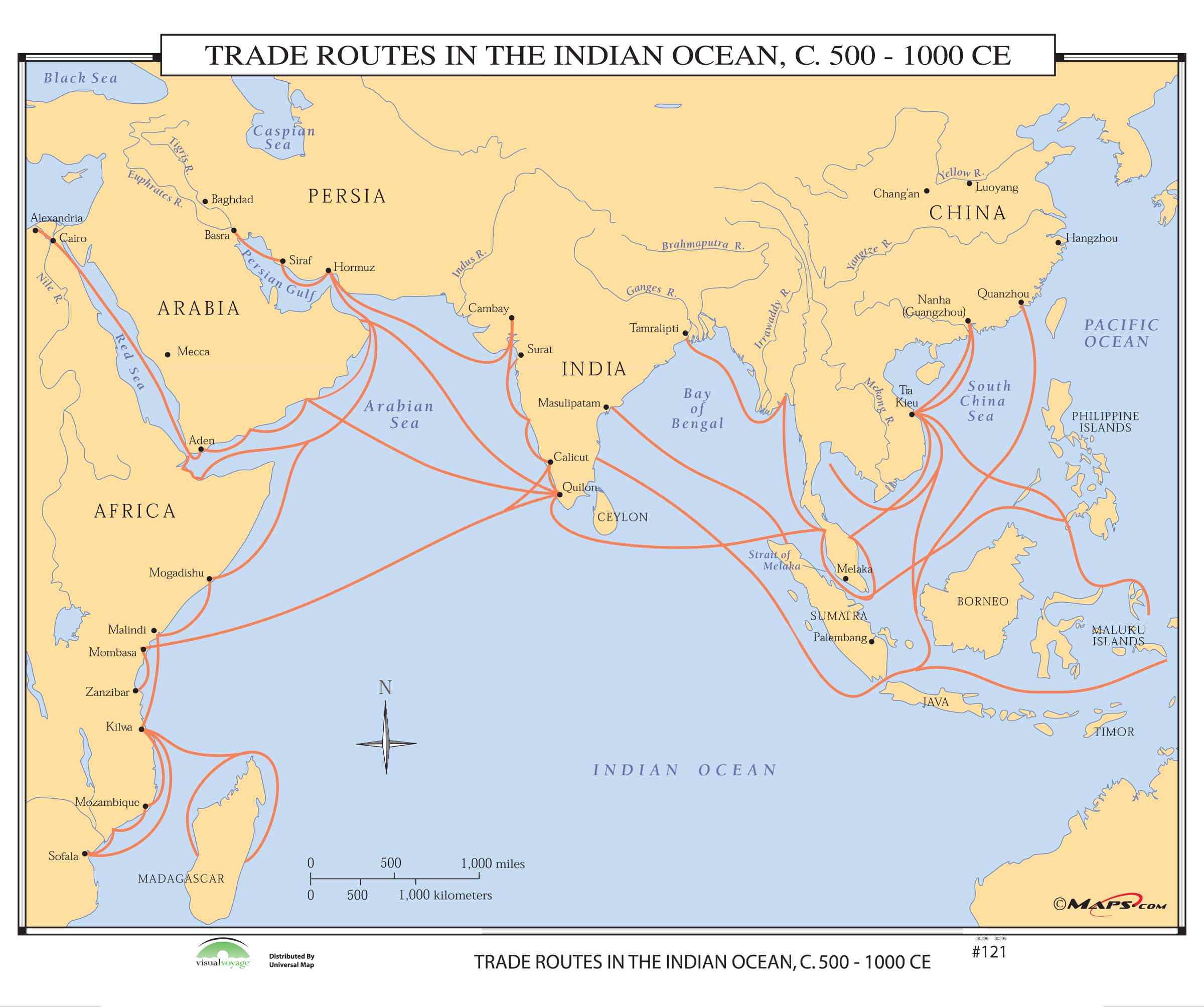 Map Indian Ocean Trade Get Map Update