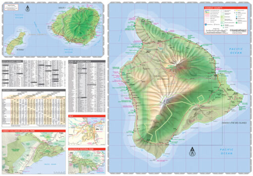 Rand McNally - Hawaii, Easy to Read - Folding Travel Map - Image 2