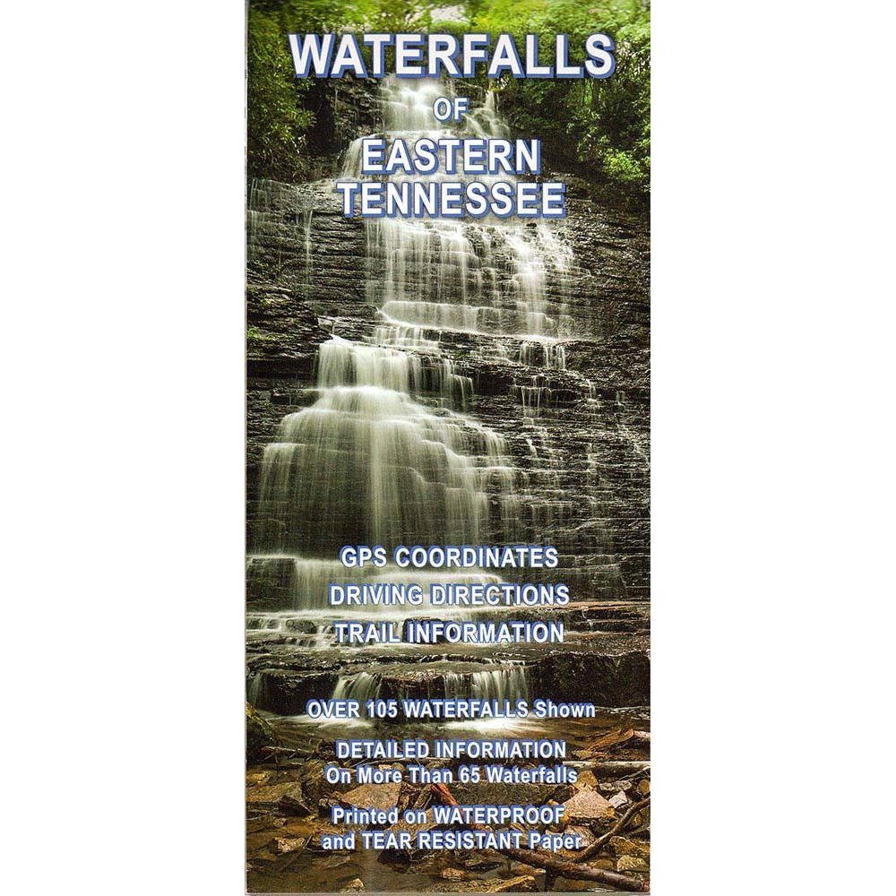 Waterfalls of Eastern Trail Map - The Map Shop