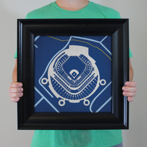 Tropicana Field Map Art by City Prints - Image 4