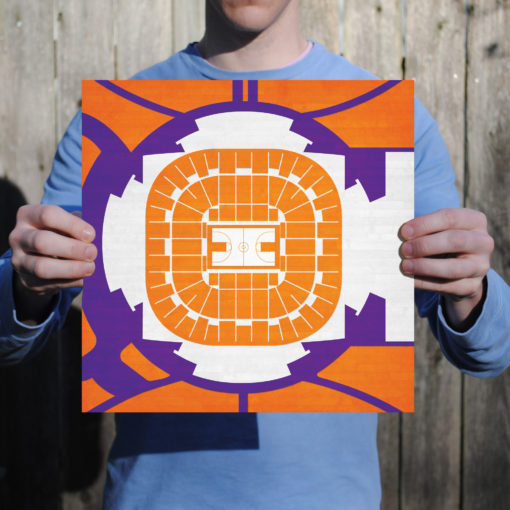 Littlejohn Coliseum Map Art by City Prints - Image 2