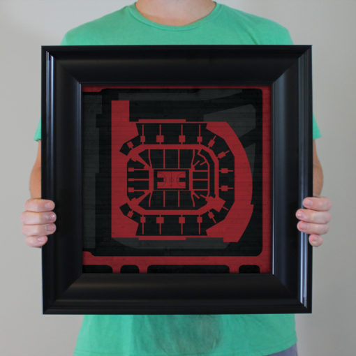 JQH Arena Map Art by City Prints - Image 4