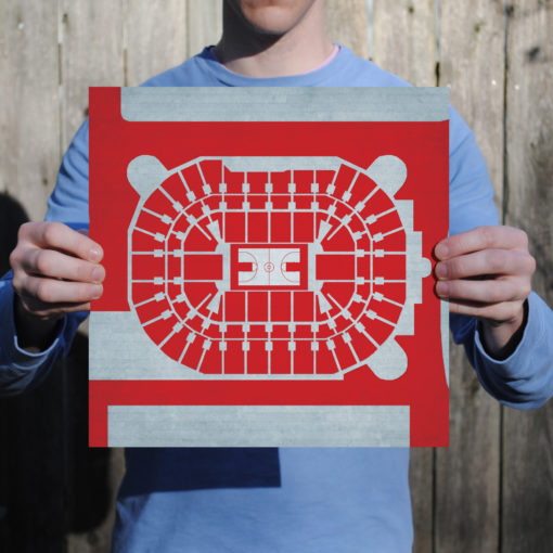 Value City Arena at the Jerome Schottenstein Center Map Art by City Prints - Image 2