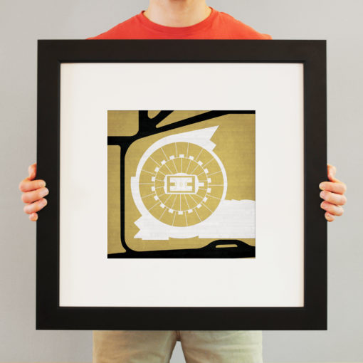 Mackey Arena Map Art by City Prints - Image 3