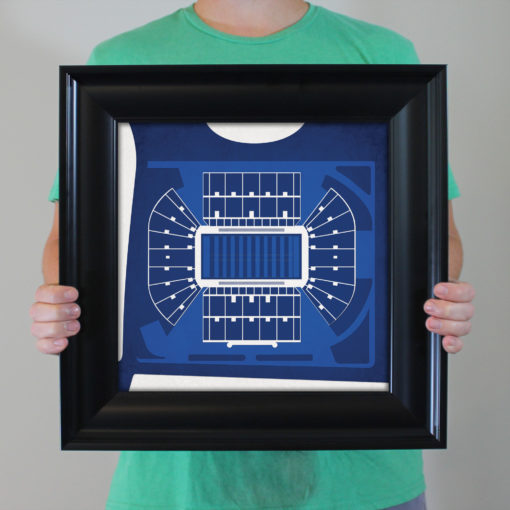 LaVell Edwards Stadium Map Art by City Prints - Image 4