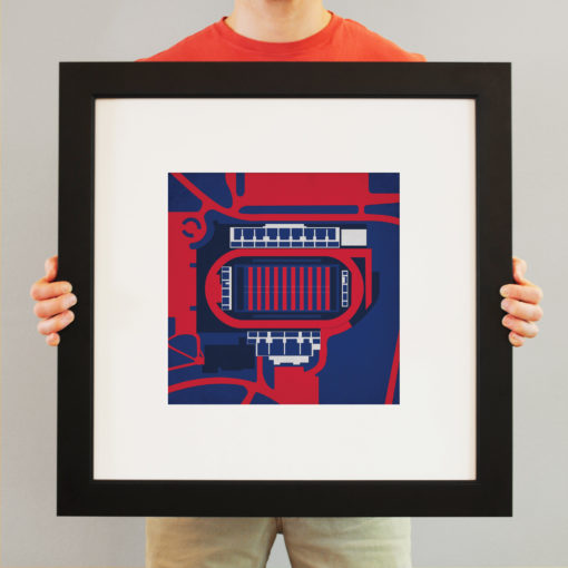 E. Claiborne Robins Stadium by City Prints - Image 3