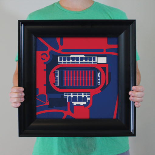 E. Claiborne Robins Stadium by City Prints - Image 4