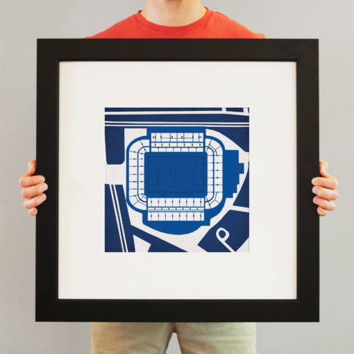 Stamford Bridge Map Art by City Prints - Image 3