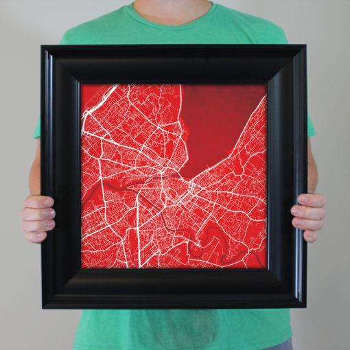 Geneva, Switzerland Map Art by City Prints - Image 5