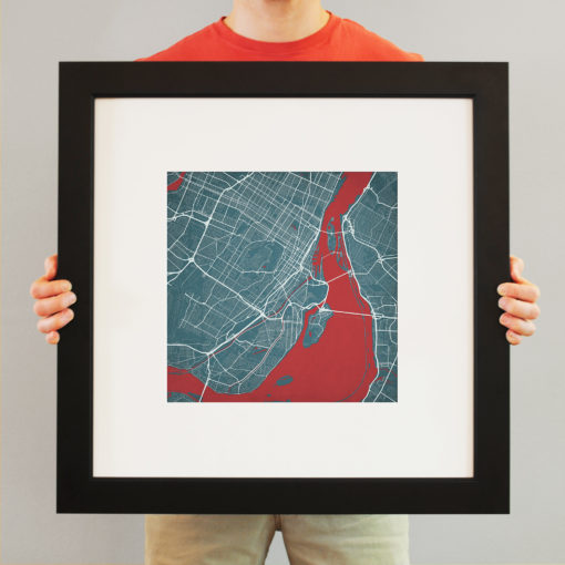 Montreal, Canada Map Art by City Prints - Image 4