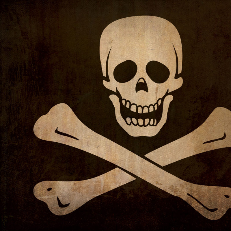 Jolly Roger Flag Art By City Prints The Map Shop 8801