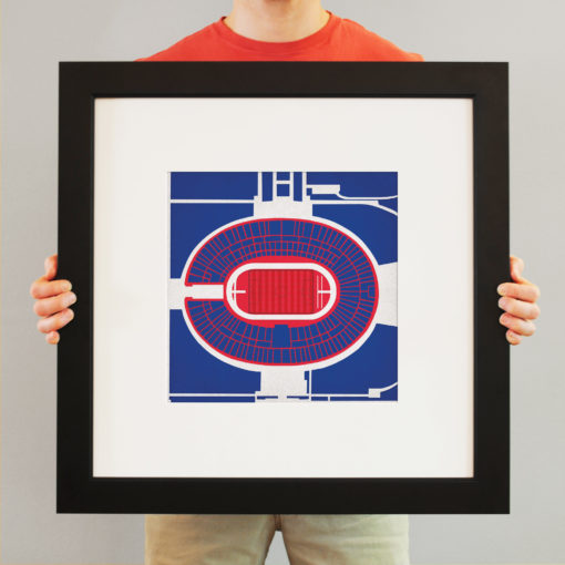 Olympiastadion Map Art by City Prints - Image 4