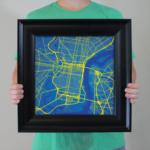 Philadelphia, Pennsylvania Map Art by City Prints - Image 5