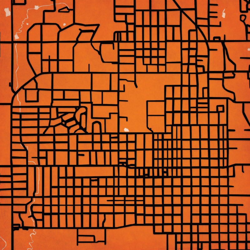 Oklahoma State University Campus Map Art By City Prints The Map Shop   Okst 1 800x800 