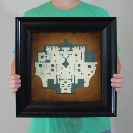 Gears of War, Mercy Map Art by City Prints - Image 4