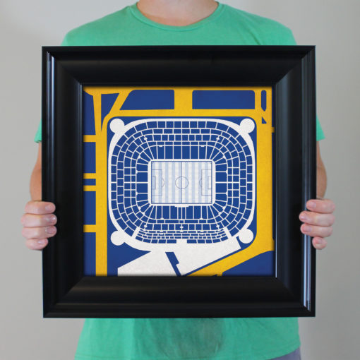 Santiago Bernabeu Map Art by City Prints - Image 4