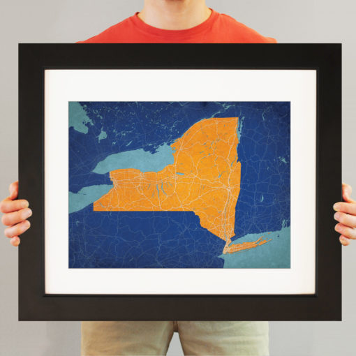 New York Map Art by City Prints - Image 3