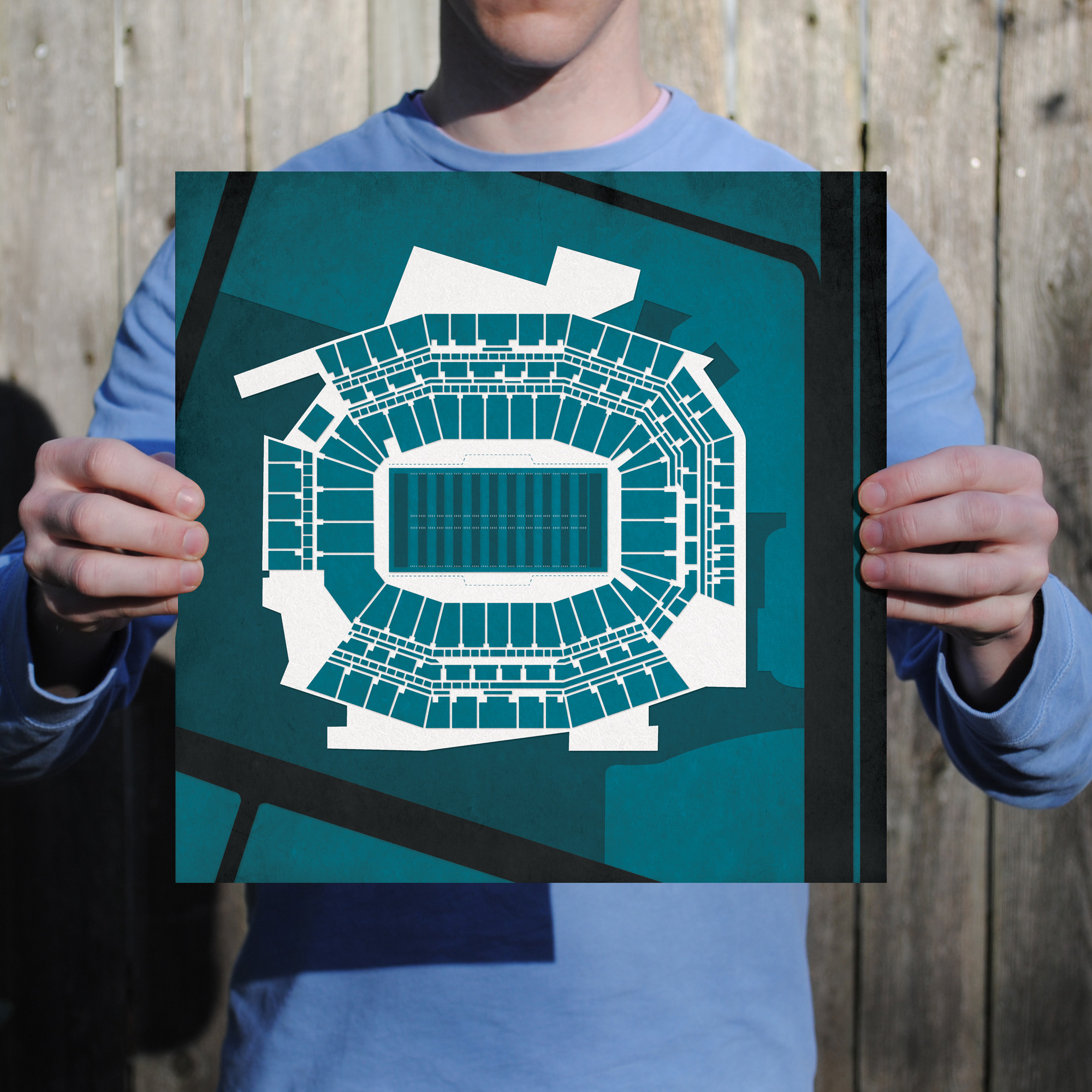 Philadelphia Eagles Pennsylvania State map , an art acrylic by ArtStudio 93  - INPRNT