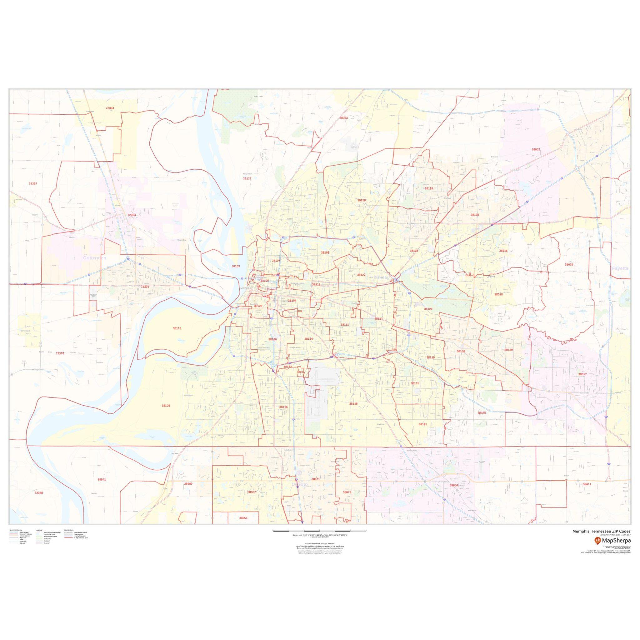 Zip Code Map Memphis Tennessee - First Day Of Spring 2024 Countdown