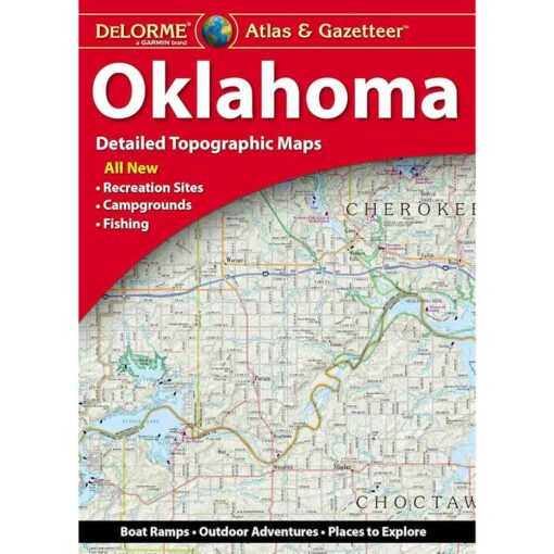 Oklahoma Atlas & Gazetteer by DeLorme