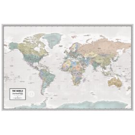 Best Selling World Maps - The Map Shop