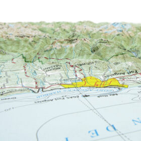 Olympic National Park Raised Relief Map by Hubbard Scientific - The Map