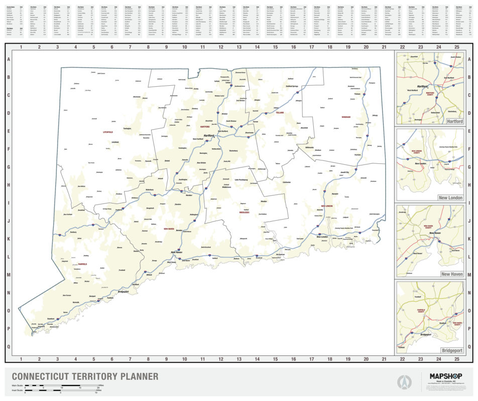 CTTerritoryPlanner - The Map Shop