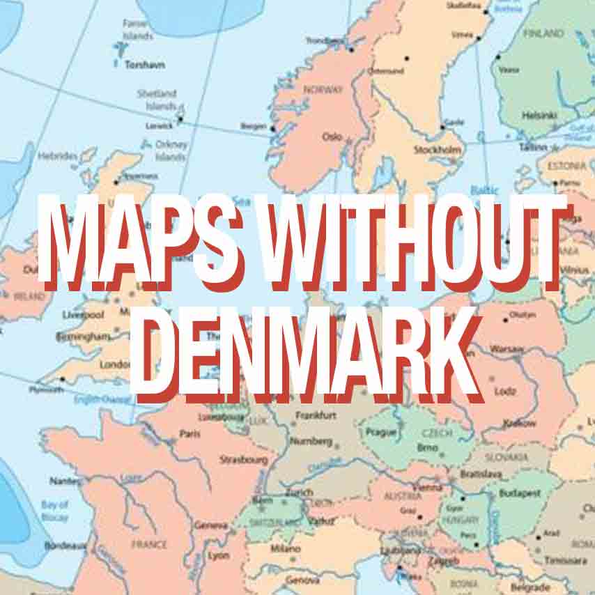 Maps Without Denmark The Map Shop   CoverImage 