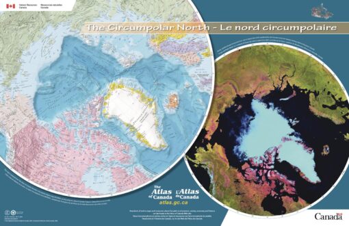 The Circumpolar North / Le nord circumpolaire by Natural Resources Canada