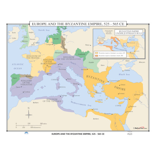 #123 Europe & the Byzantine Empire, 525-565 CE