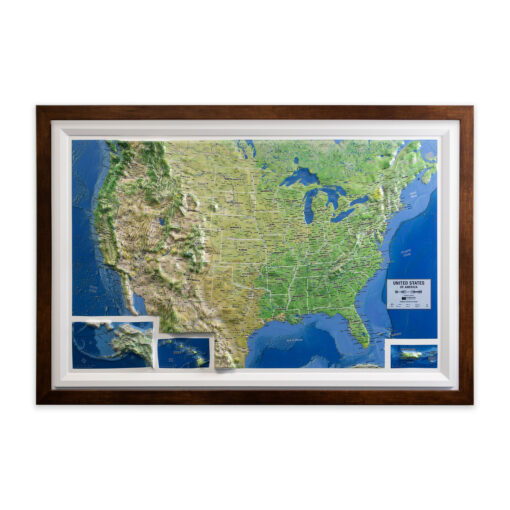 United States Ranger Raised Relief Map by Hubbard Scientific - Image 7