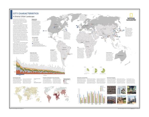 City Characteristics: A Diverse Urban Landscape - Atlas of the World, 10th Edition by National Geographic